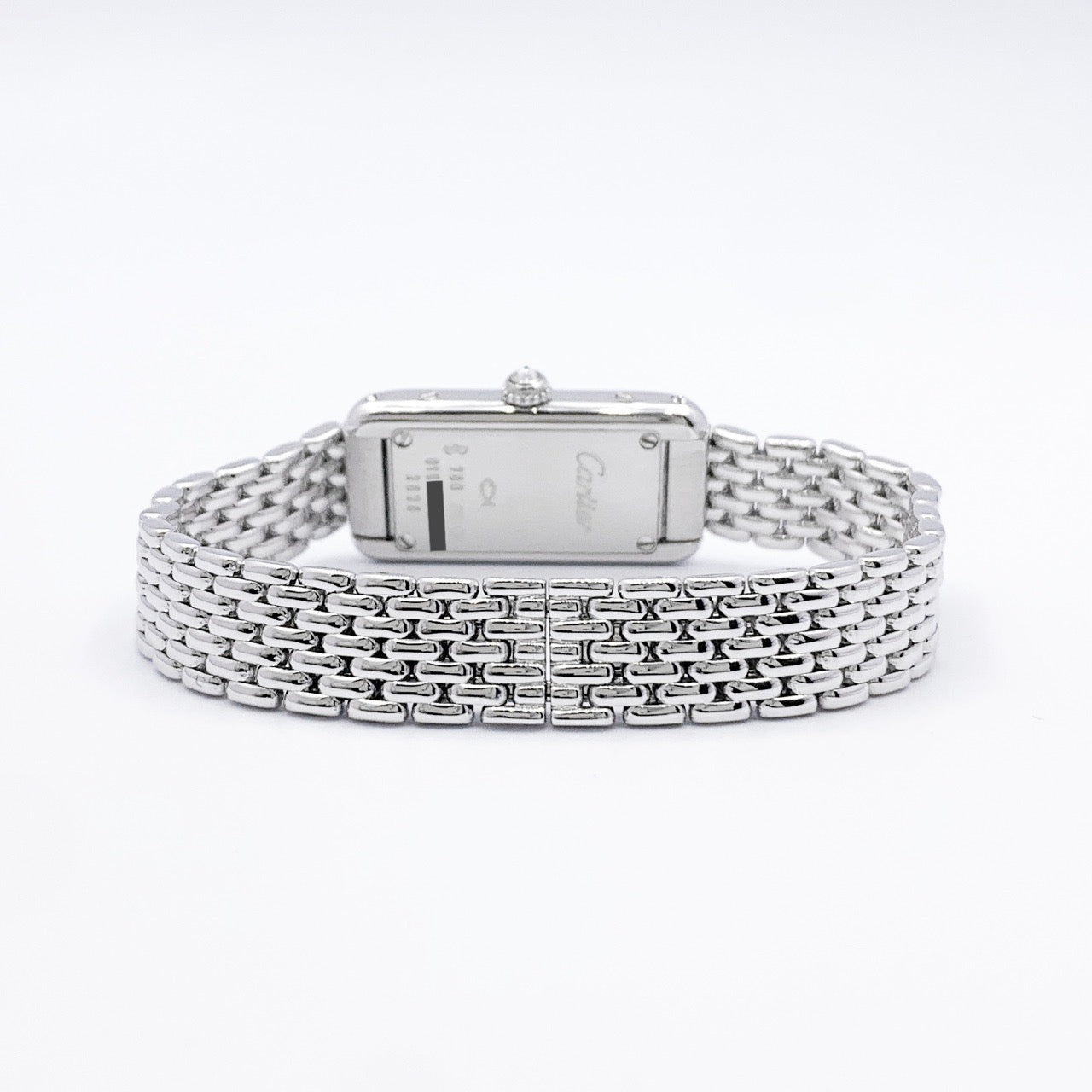 Tank Allonge K18WG Diamond Bracelet