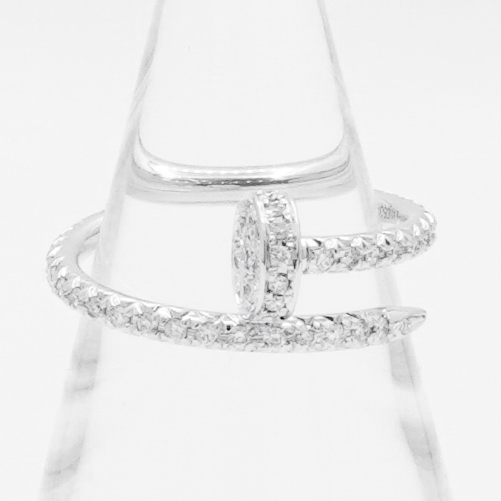 Juste un clou ring size 7 SM WG diamond