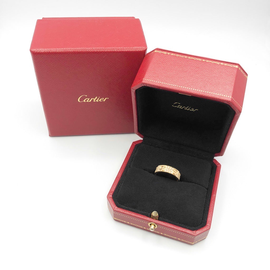 Love Ring Size 10 YG Diamond