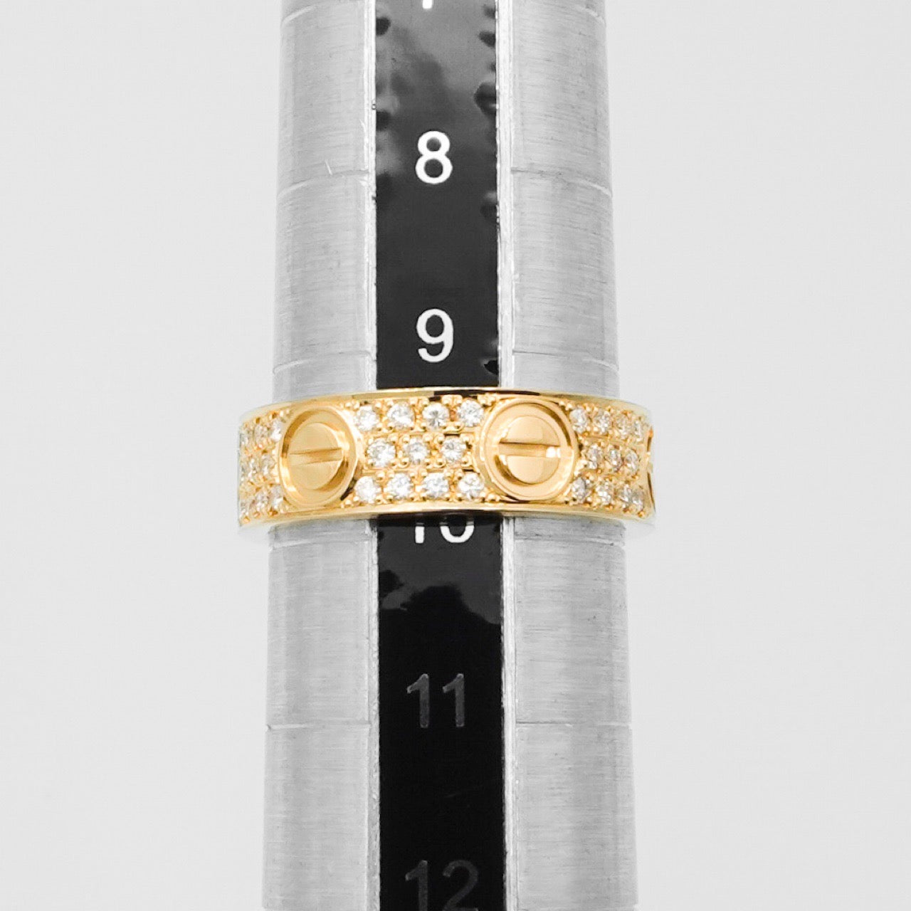 Love Ring Size 10 YG Diamond