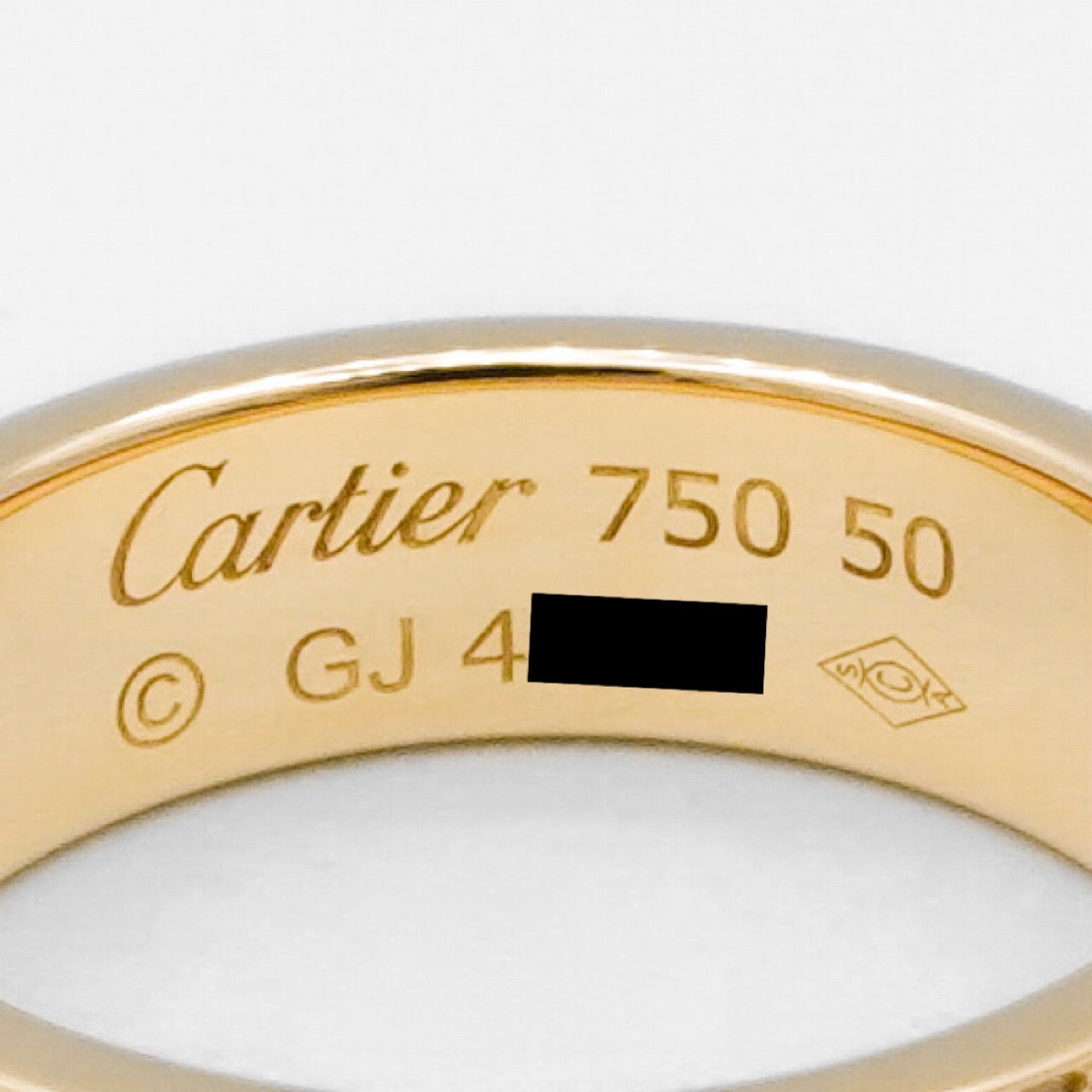 Love Ring Size 10 YG Diamond