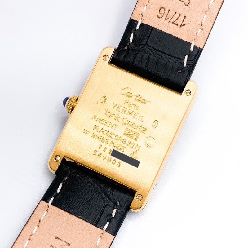 Mast Tank Vertical Roman Dial LM Gold