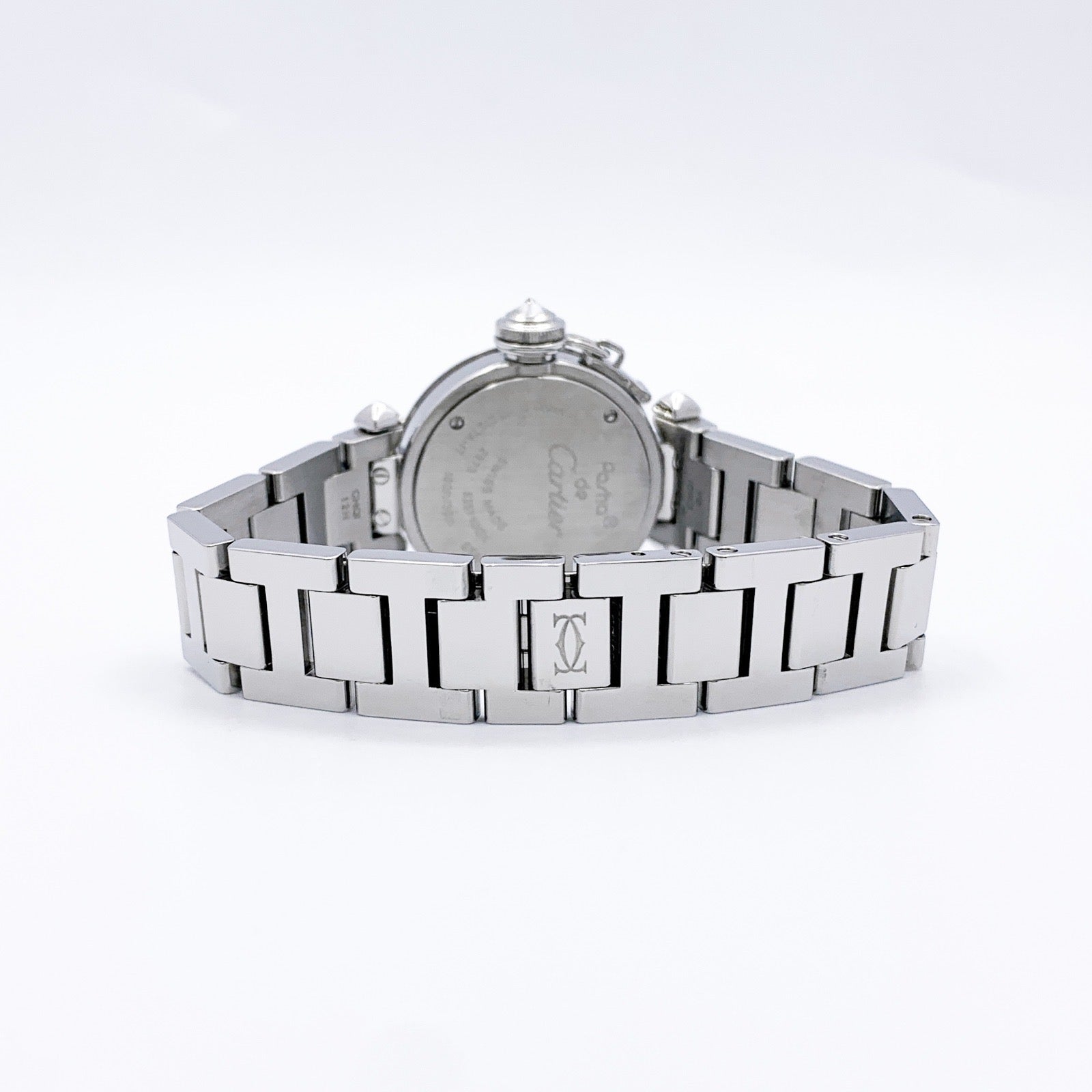 Miss Pasha SS Lavender Dial Breath Half Diamond