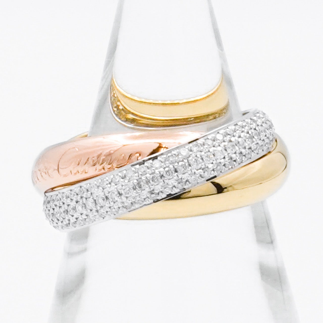 Trinity ring size 9 diamond