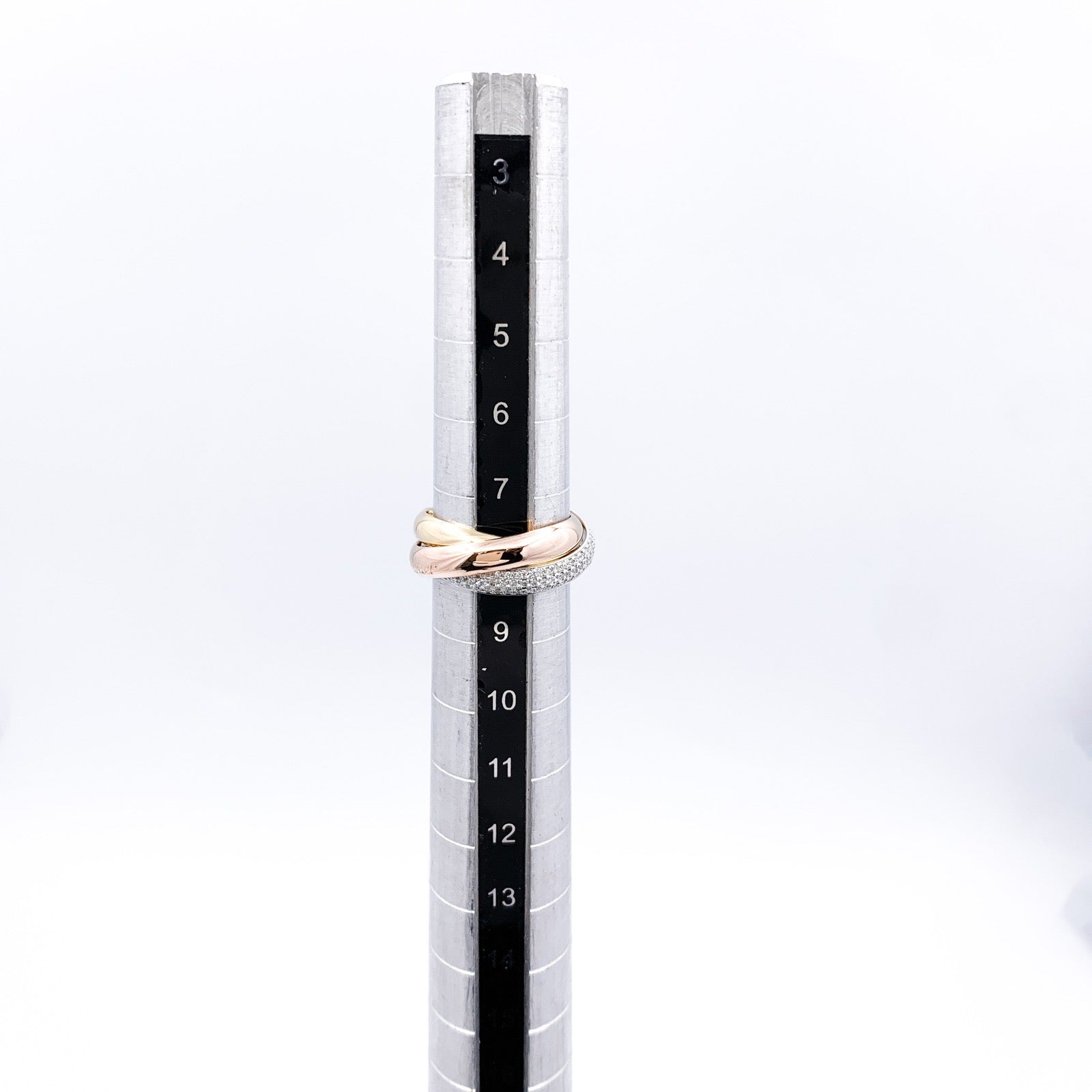 Trinity ring size 9 diamond