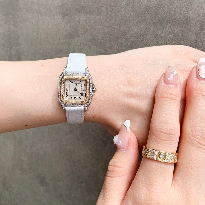 Panther SM combination diamond leather
