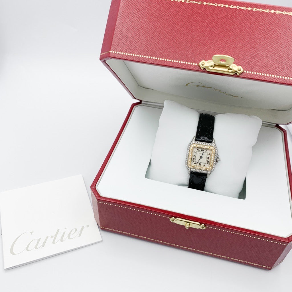 Panther SM combination diamond leather