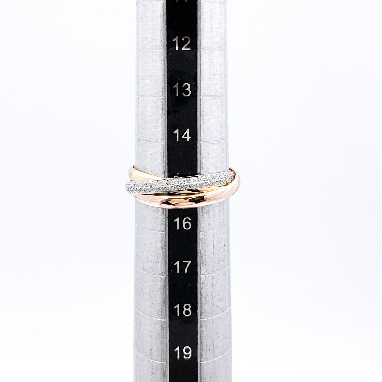 Trinity ring size 16 SM diamond