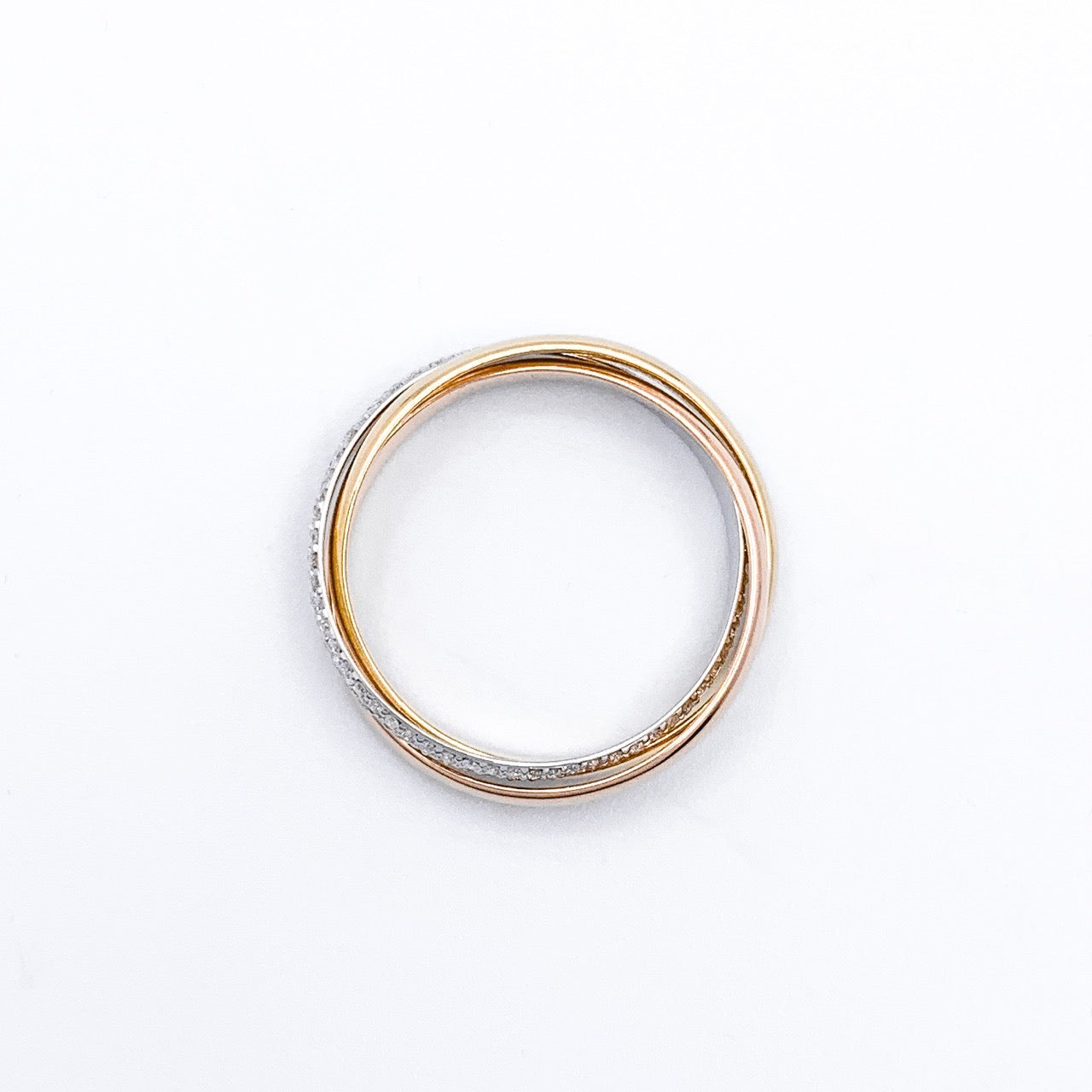 Trinity ring size 16 SM diamond
