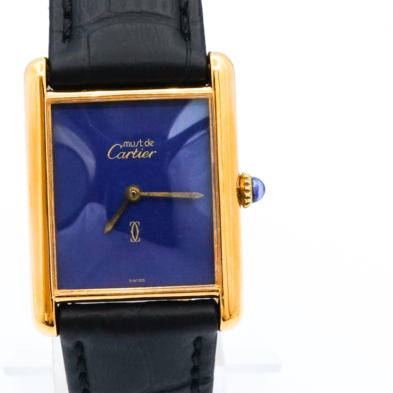 Mast Tank LM Manual Winding Blue Dial Gold