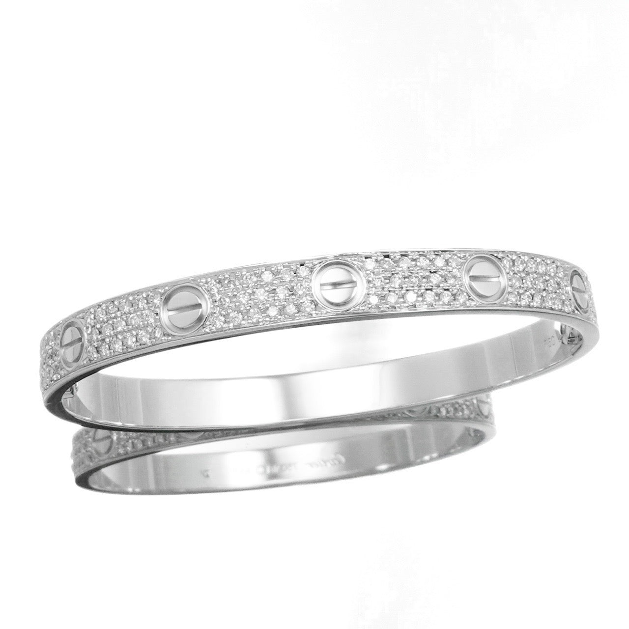 Love Bracelet #16 New WG Diamond