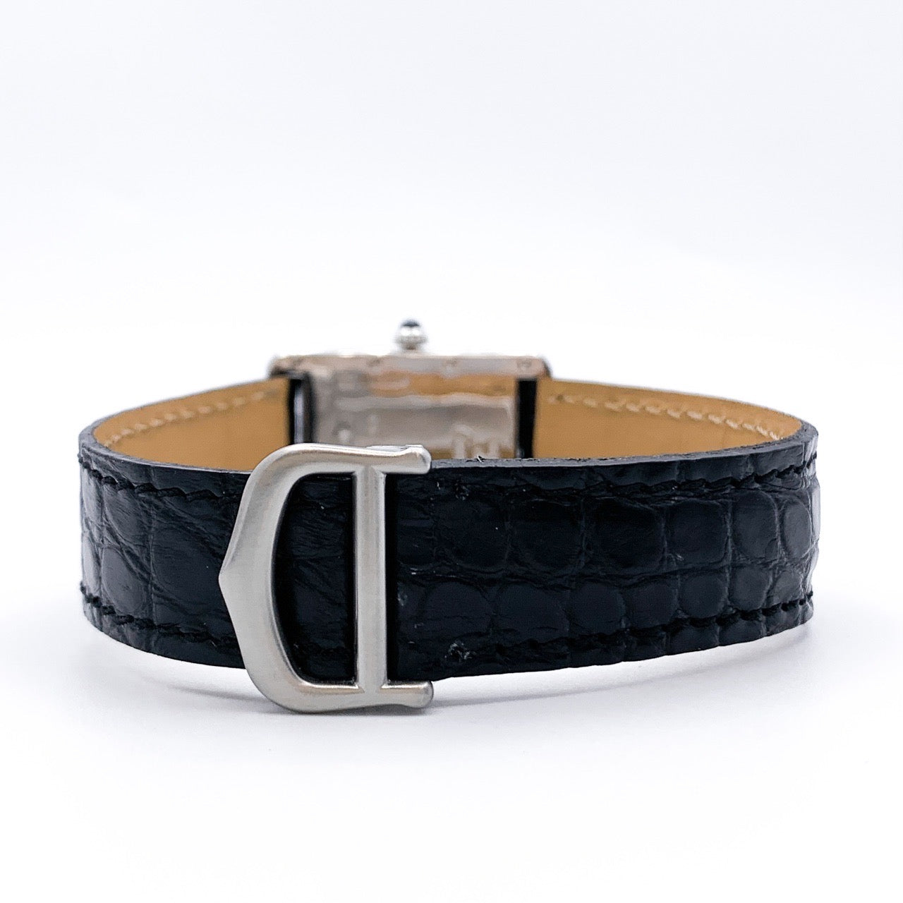 マストタンク XL デイト 3針 ホワイトアラビア文字盤 シルバー