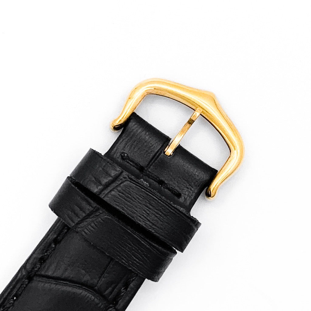 Must Tank XL Date 3-Hand Beige Roman Dial Gold