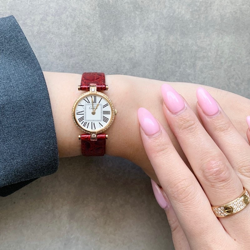 Vendome SM Opalan Dial Gold Diamond