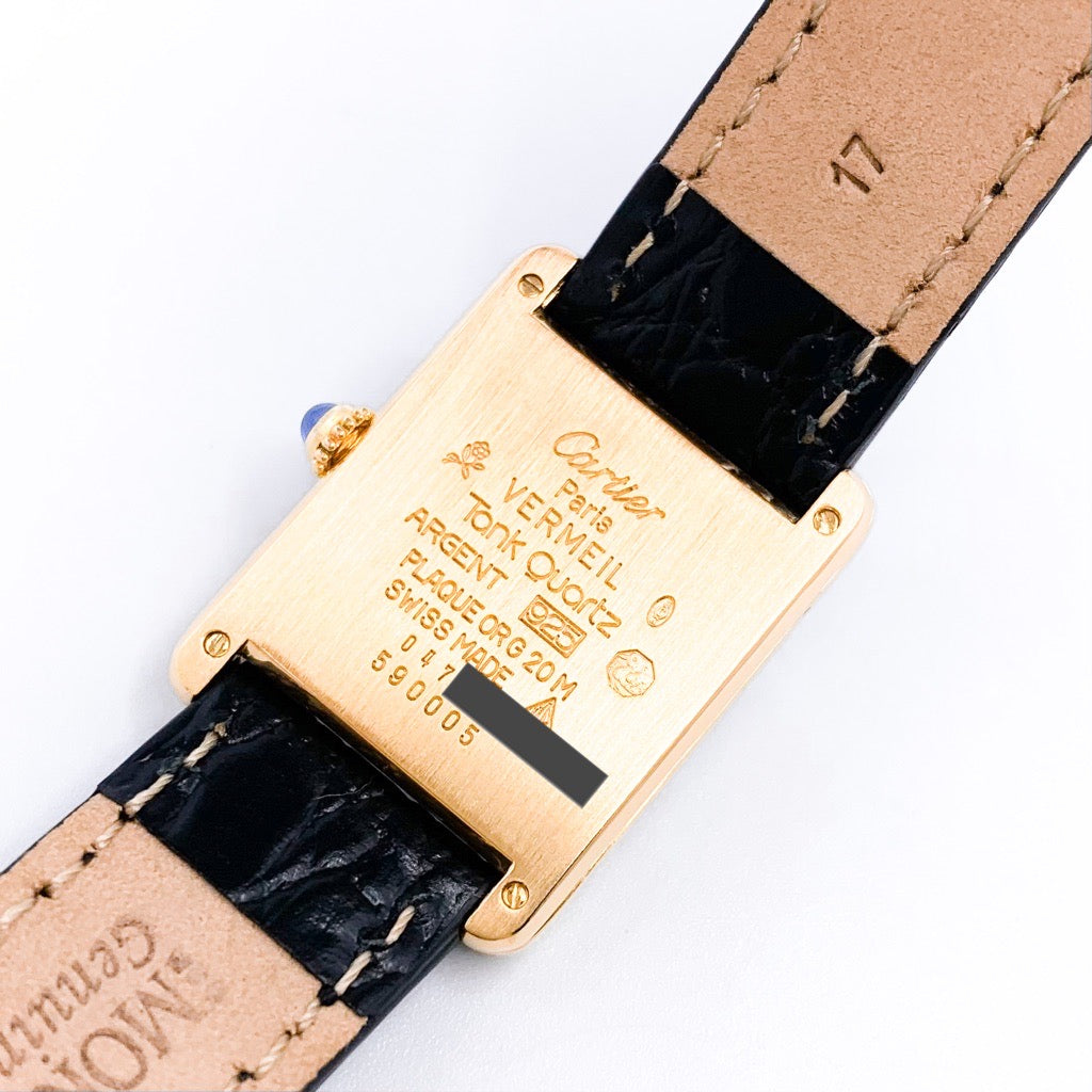 Mast Tank Diamond Black Roman Dial LM Gold