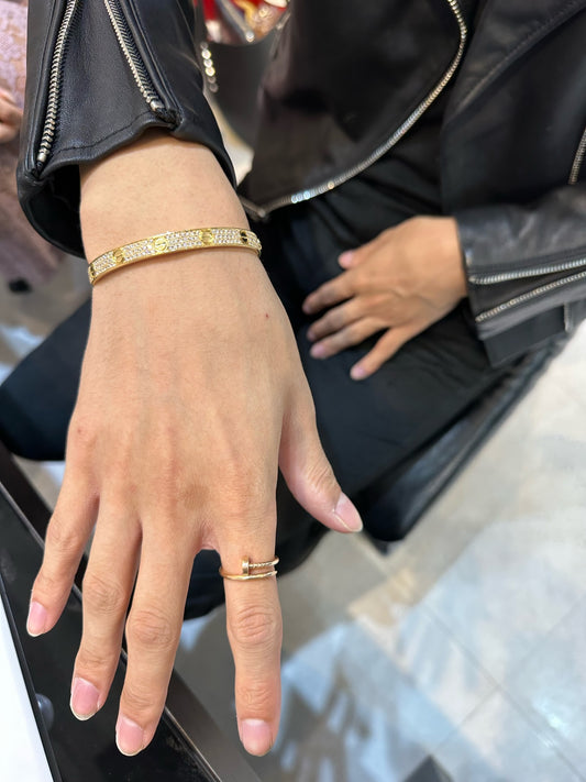 S様【 CARTIER / ラブブレス YG 】