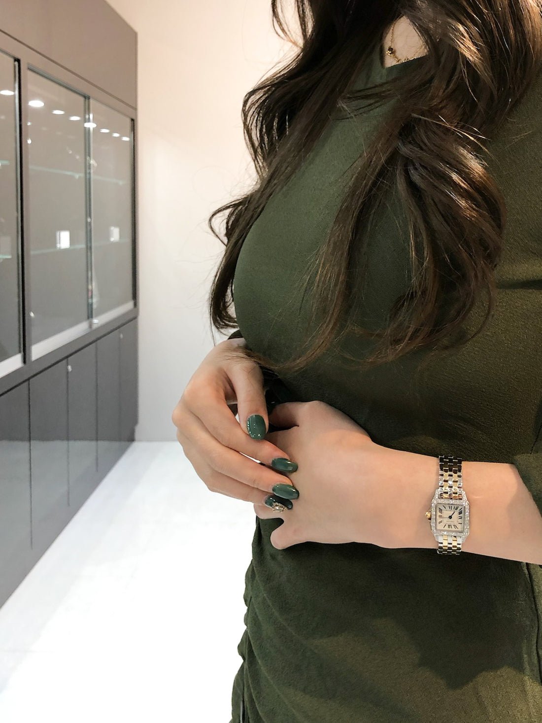 K様【 CARTIER / サントスドゥモワゼル コンビ 】