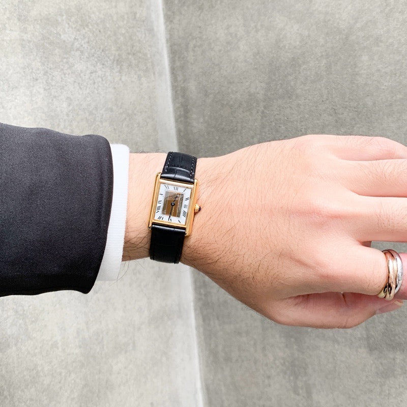 Mast Tank LM Trinity Roman Dial Gold 