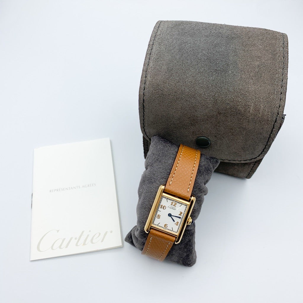 マストタンク SM 飛びアラビア文字盤 ゴールド