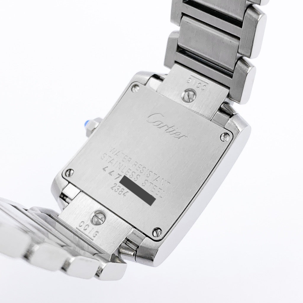 タンクフランセーズ SM SS 黒文字盤