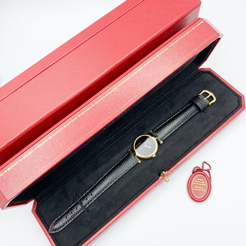 ヴァンドーム SM 黒文字盤 ゴールド