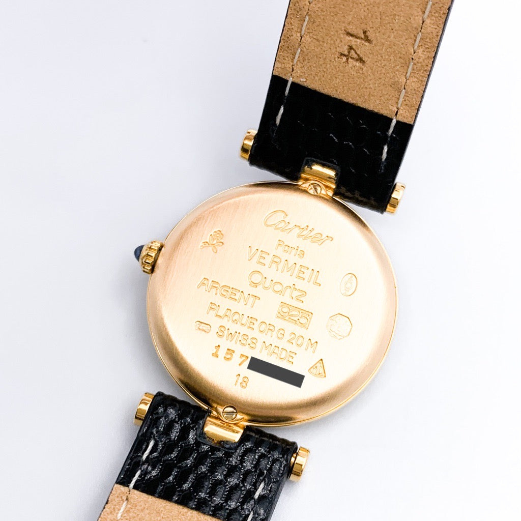 ヴァンドーム SM 黒文字盤 ゴールド