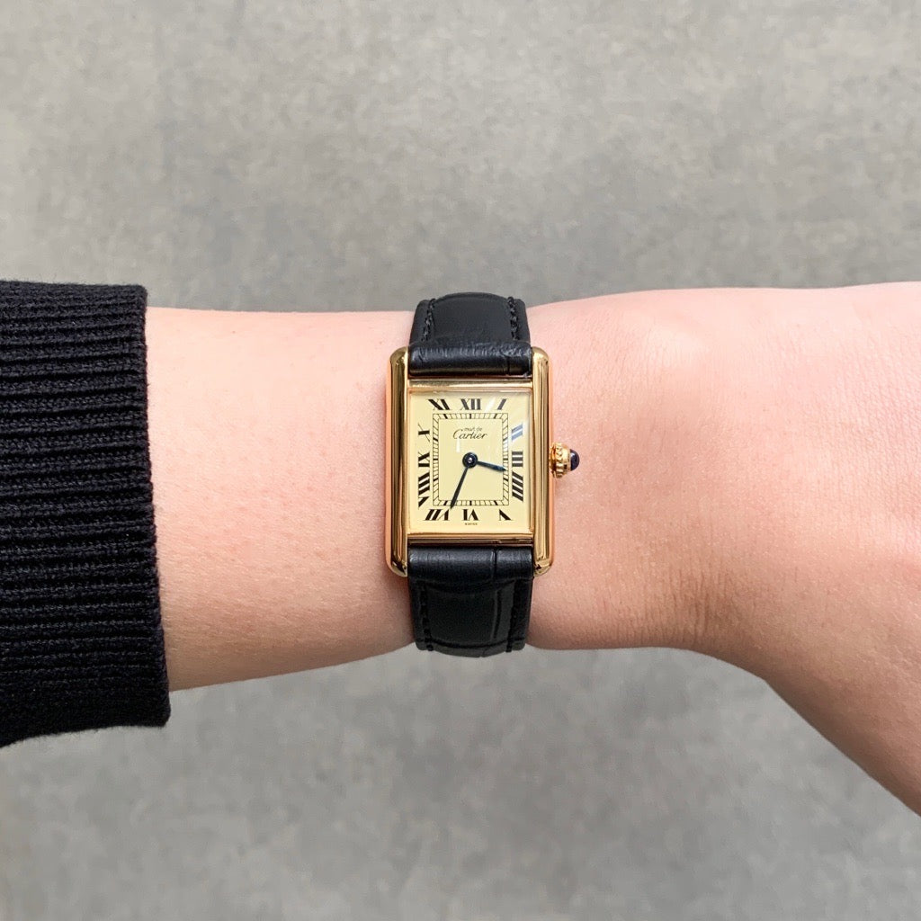 マストタンク SM ベージュローマン文字盤 ゴールド