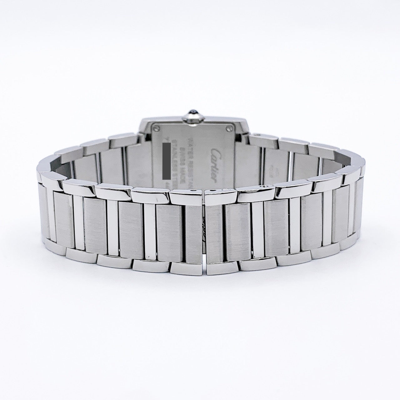 タンクフランセーズ 現行 SM SS シルバー文字盤