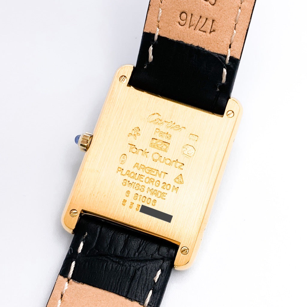 Mast Tank LM Gray with Black Roman Dial and Gold