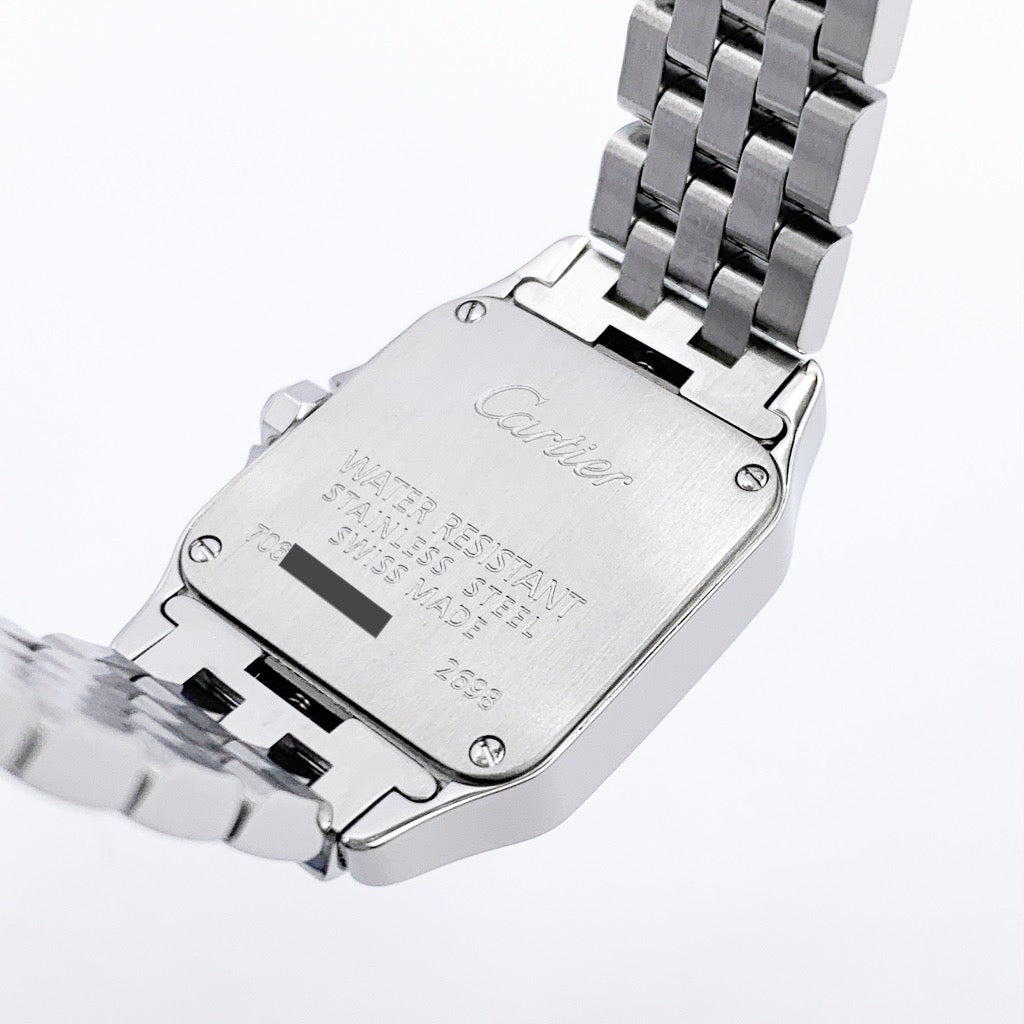 サントスドゥモワゼル SM SS ピンクシェル文字盤