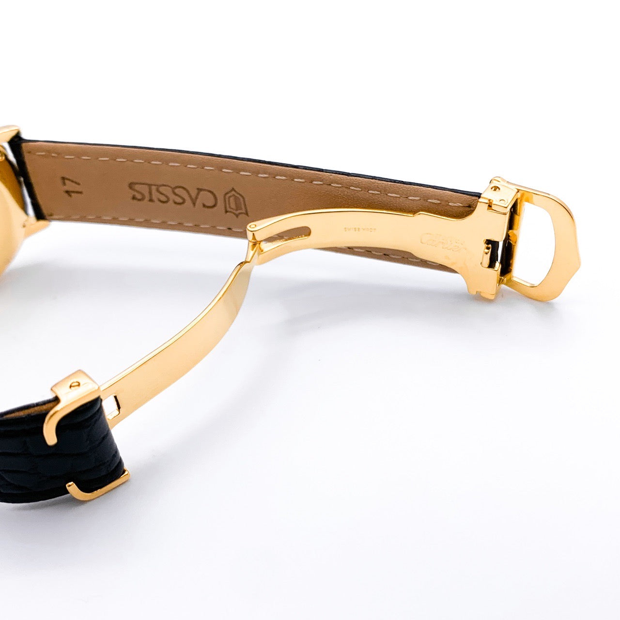 マストロンド スモールセコンド ゴールド レザー