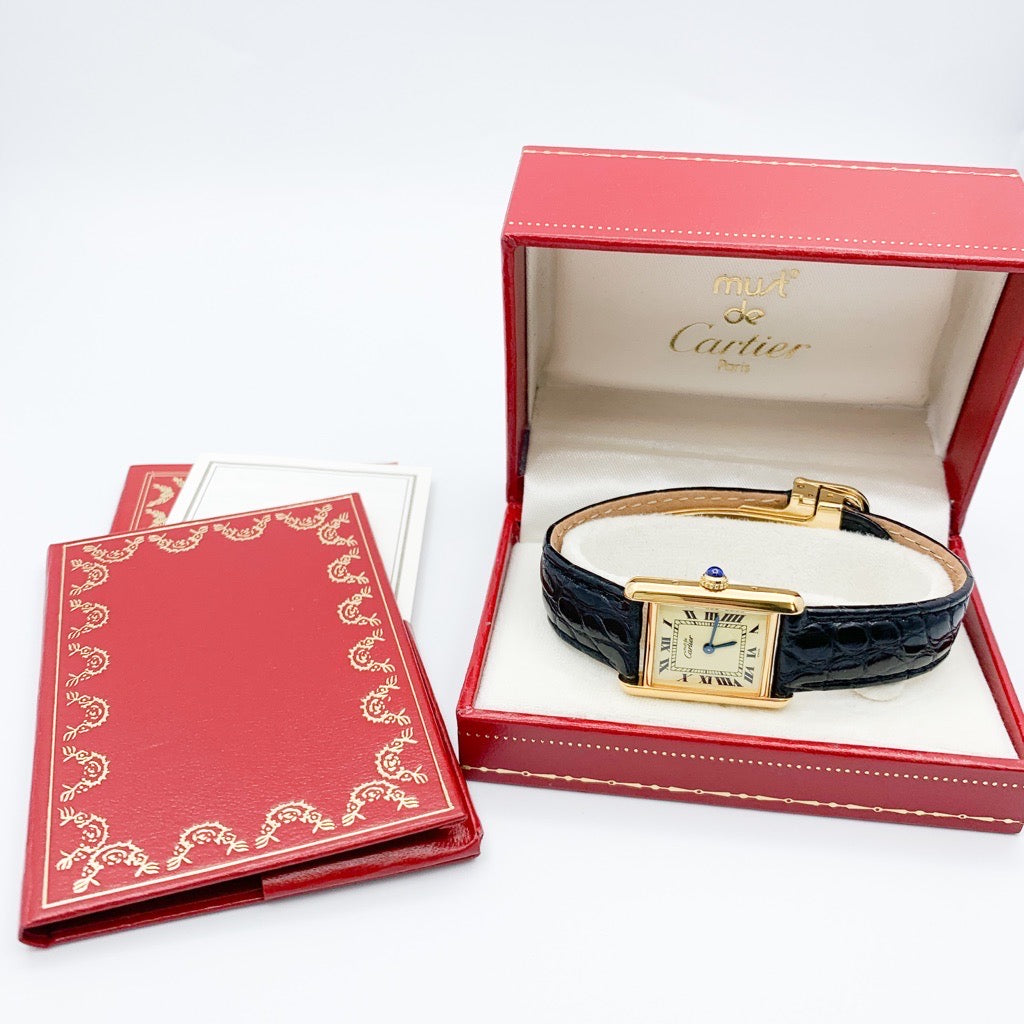 マストタンク SM ベージュローマン文字盤 ゴールド