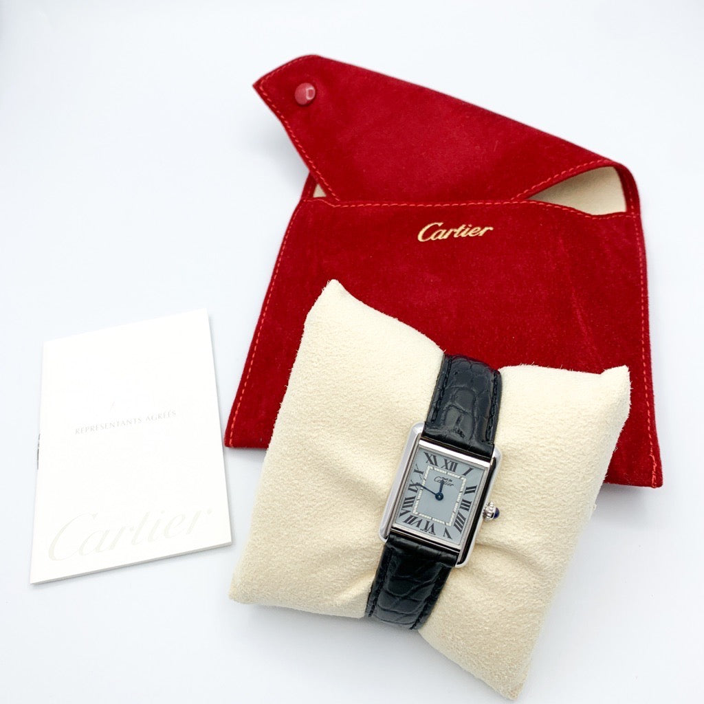 マストタンク MM パステルブルー文字盤 シルバー