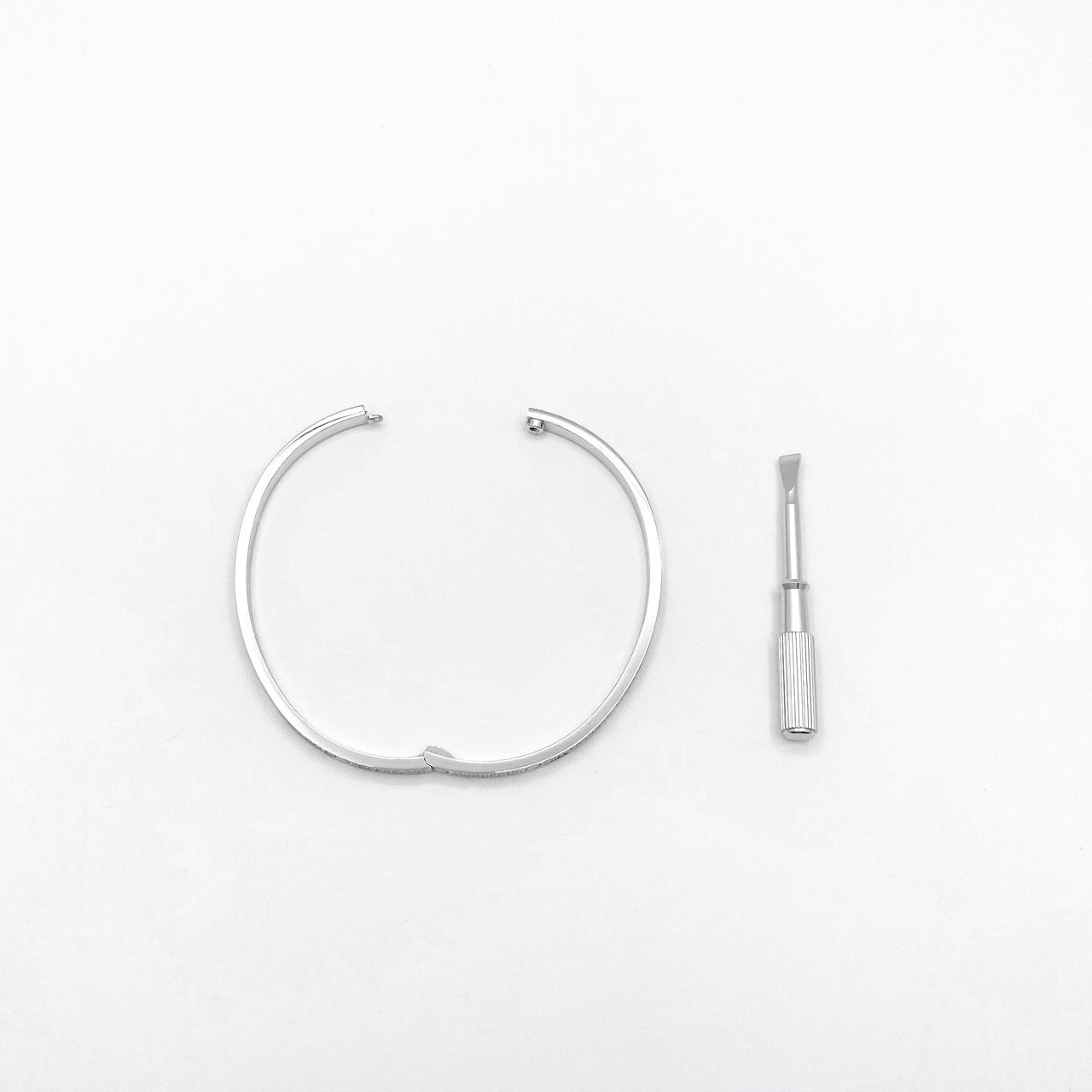 【钻石加工实例】Love手镯 SM WG 19号