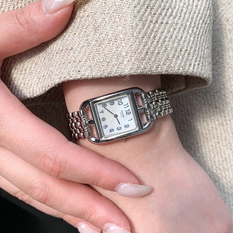 Cape Cod SS White Shell Dial Bracelet