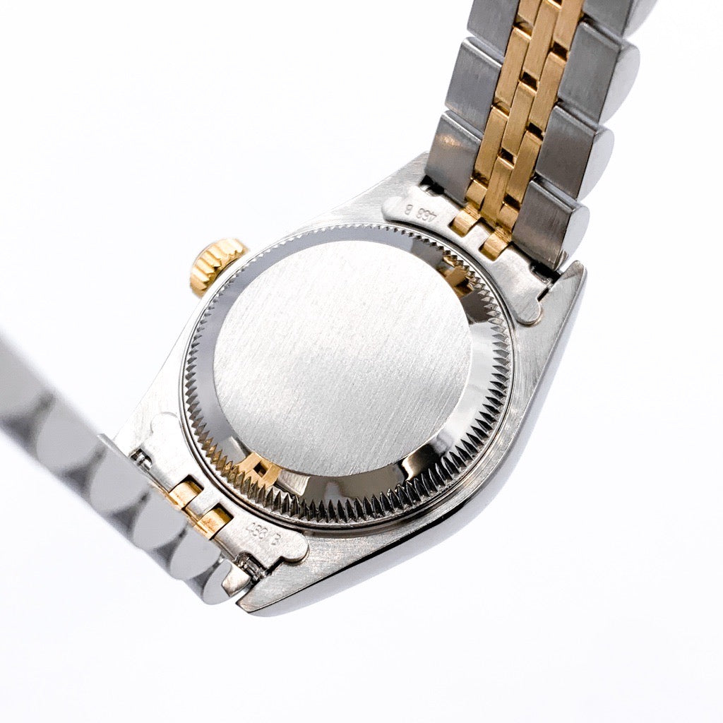 デイトジャスト 10P 新ダイヤ ブルー文字盤 コンビ　79173G