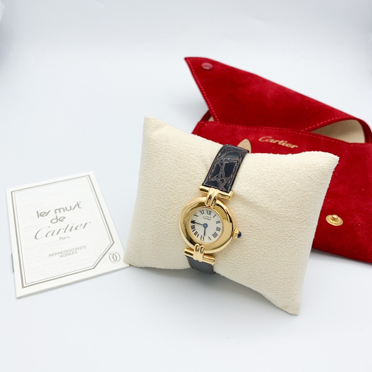 マストコリゼ ローマン文字盤 ゴールド