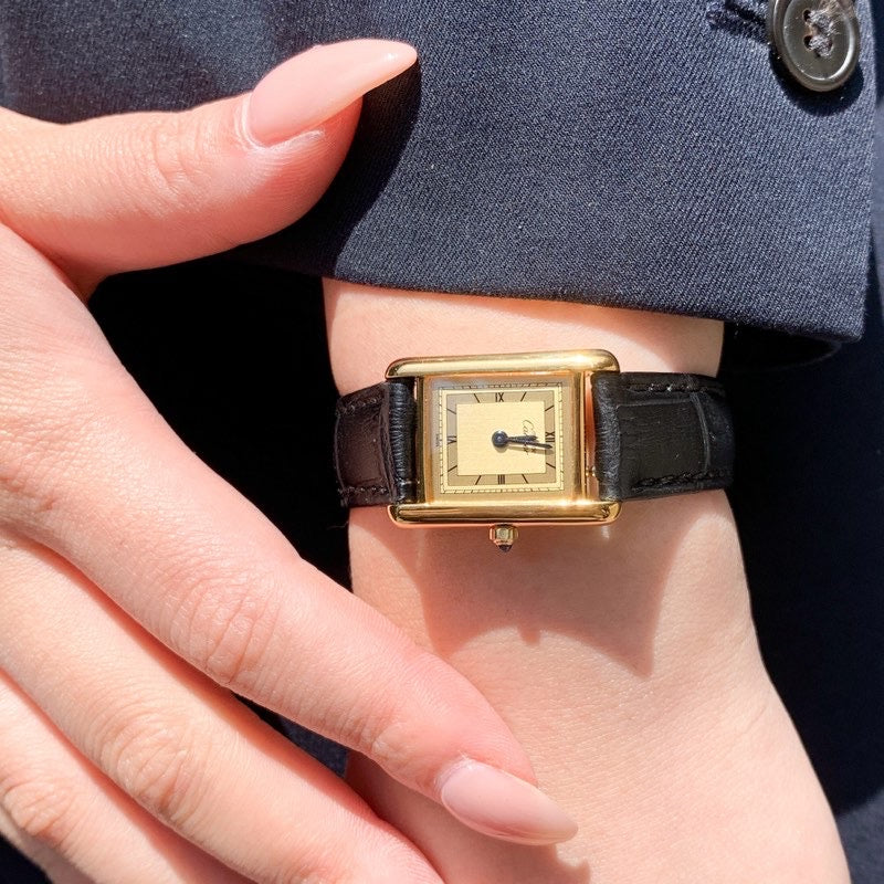 Mast Tank SM 金色罗马数字表盘