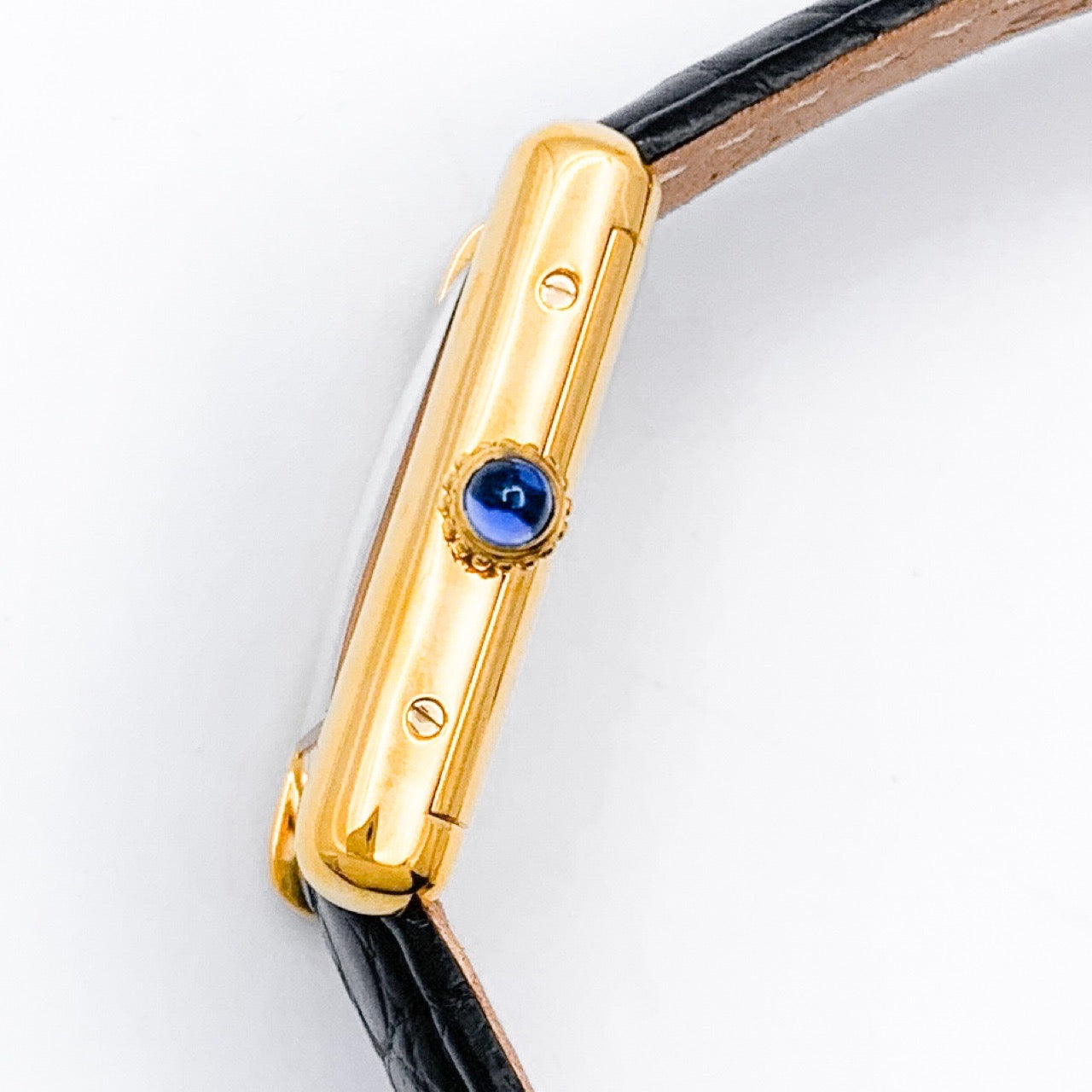 マストタンク SM 手巻き 黒文字盤 ゴールド