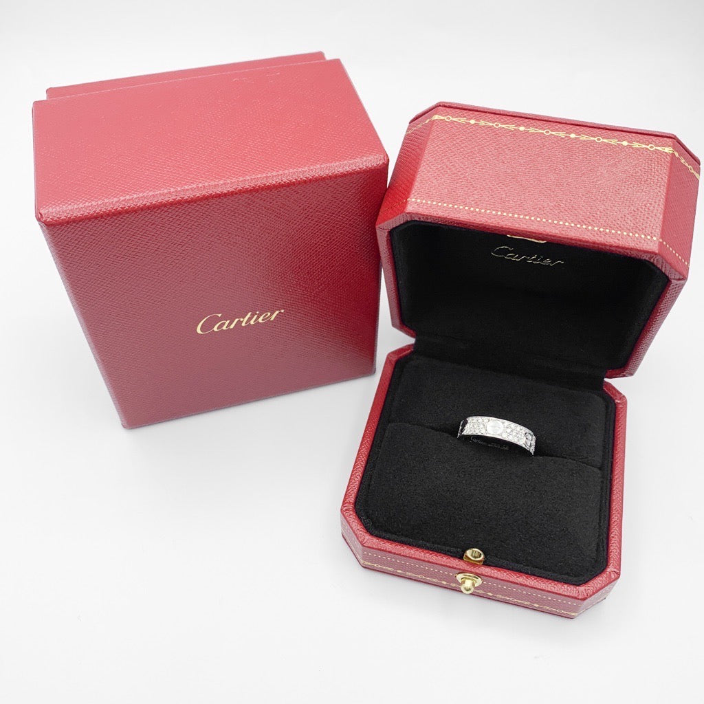 Love Ring Size 18 WG Diamond 