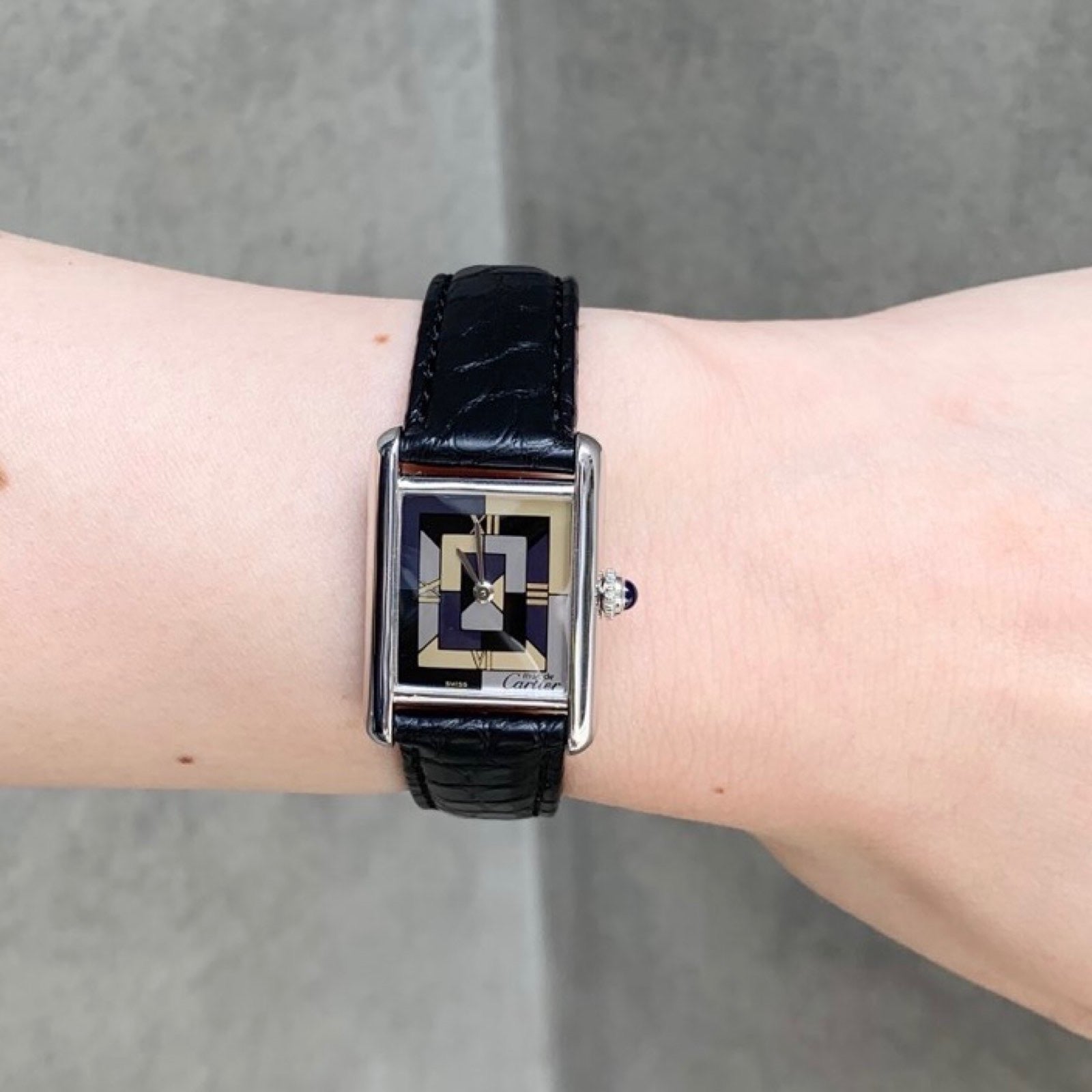 マストタンク SM アールデコ文字盤 1000本限定 シルバー