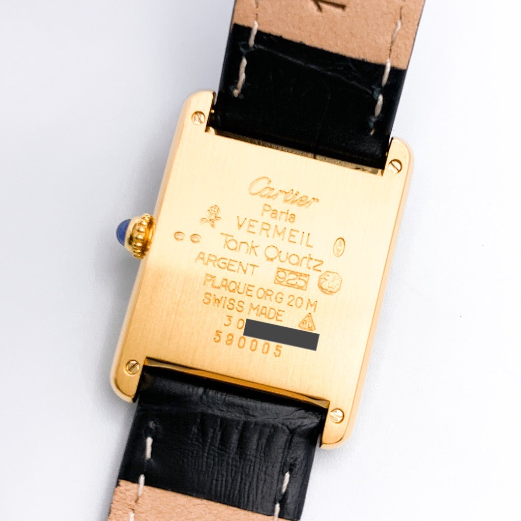 マストタンク LM トリニティローマン文字盤 ゴールド