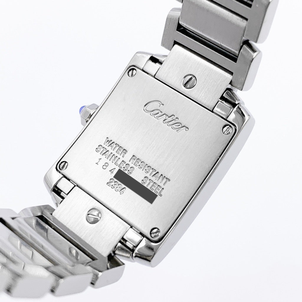 【钻石定制案例】坦克系列腕表 Tank Française SM SS