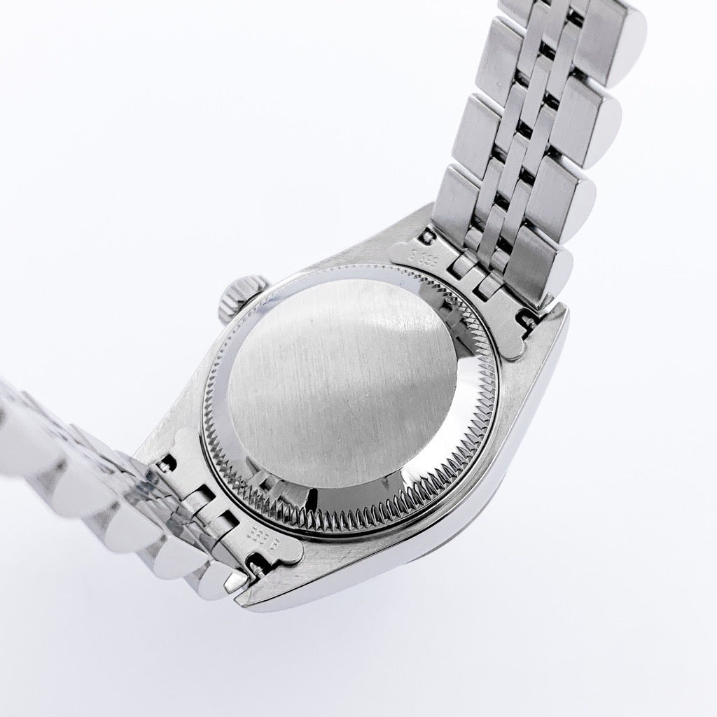 デイトジャスト 10P新ダイヤ シルバー文字盤 シルバー 79174G