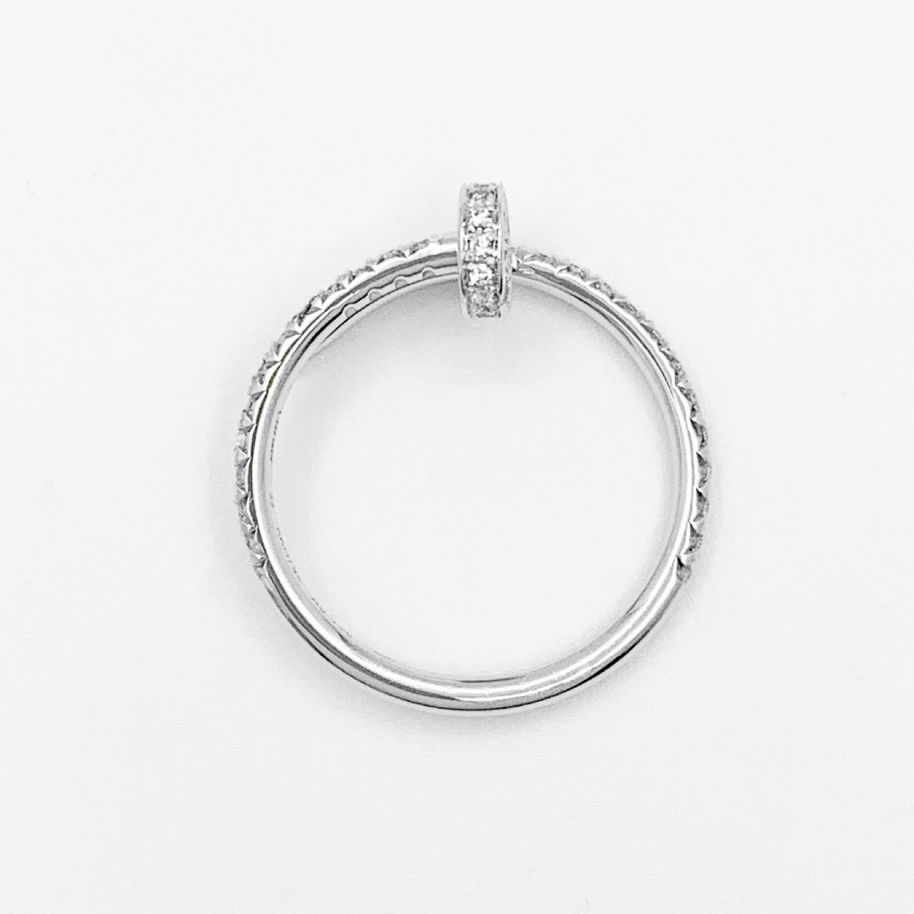 Juste un clou ring size 13 SM WG diamond 