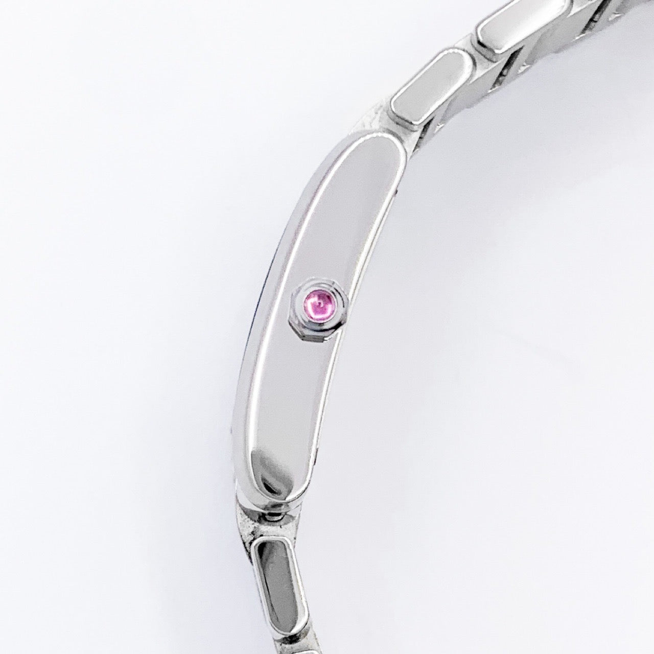 Tank Française SM Stainless Steel Pink Shell Dial