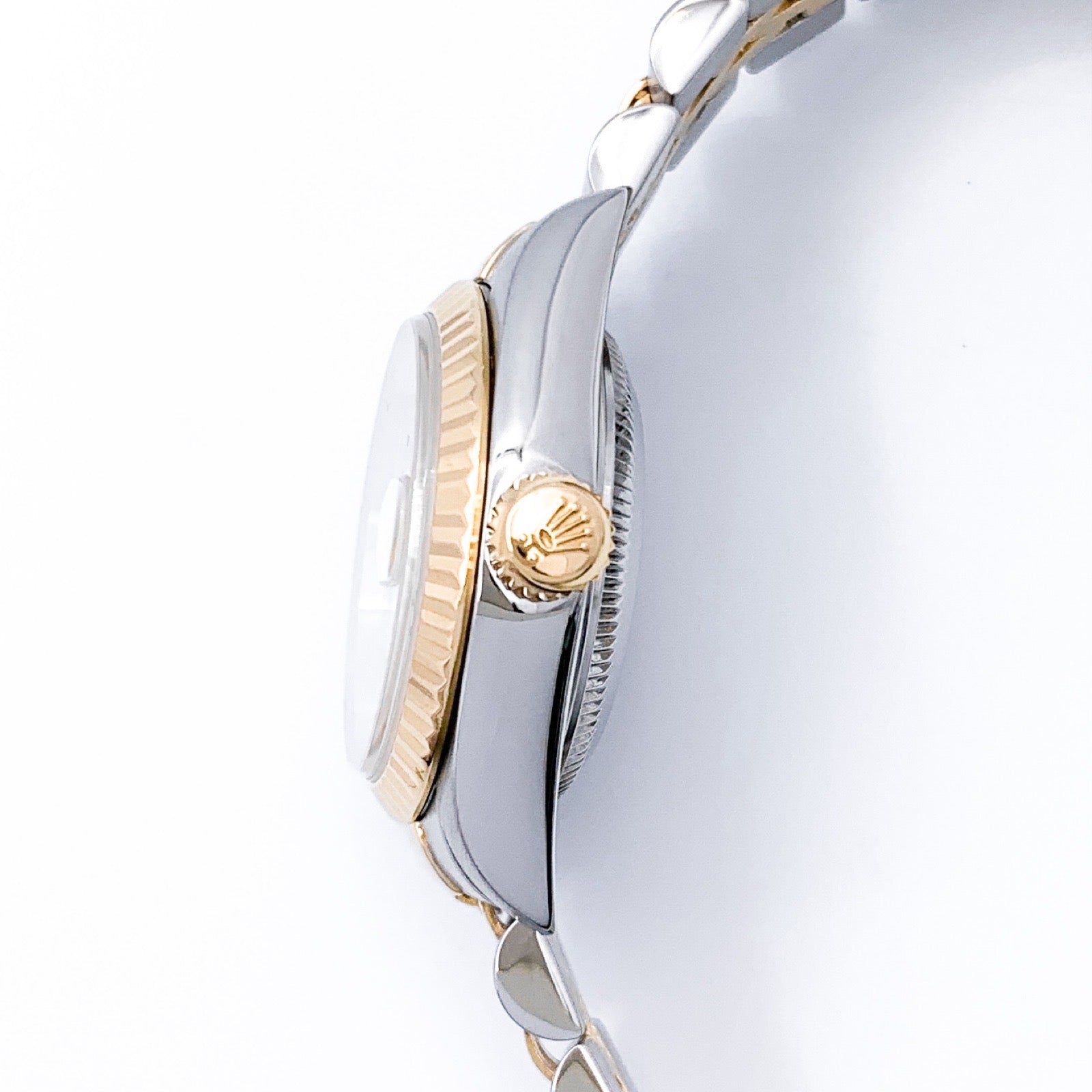 デイトジャスト 10P 新ダイヤ ホワイト文字盤 コンビ 79173G