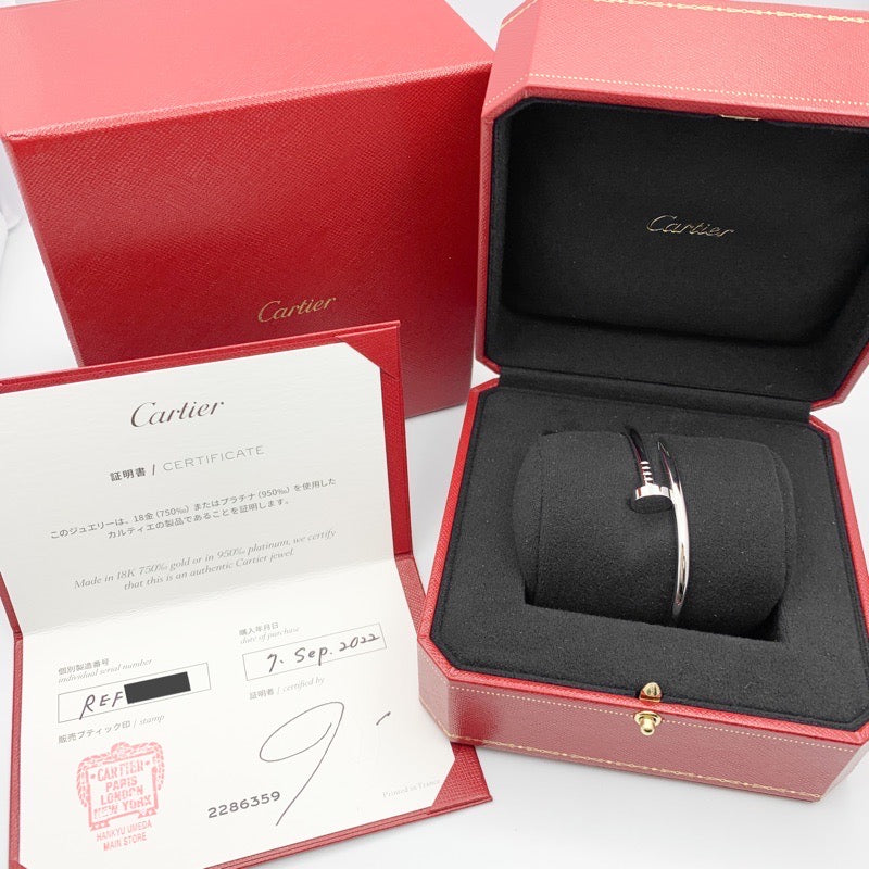 ジュストアンクル ブレス WG 17