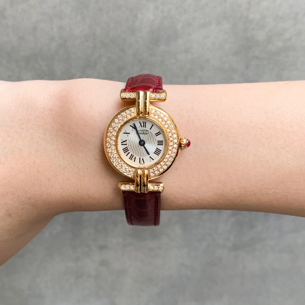 【钻石加工案例】卡地亚Ronde Must de Cartier系列腕表