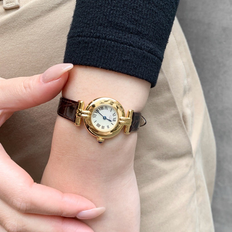 マストコリゼ ローマン文字盤 ゴールド